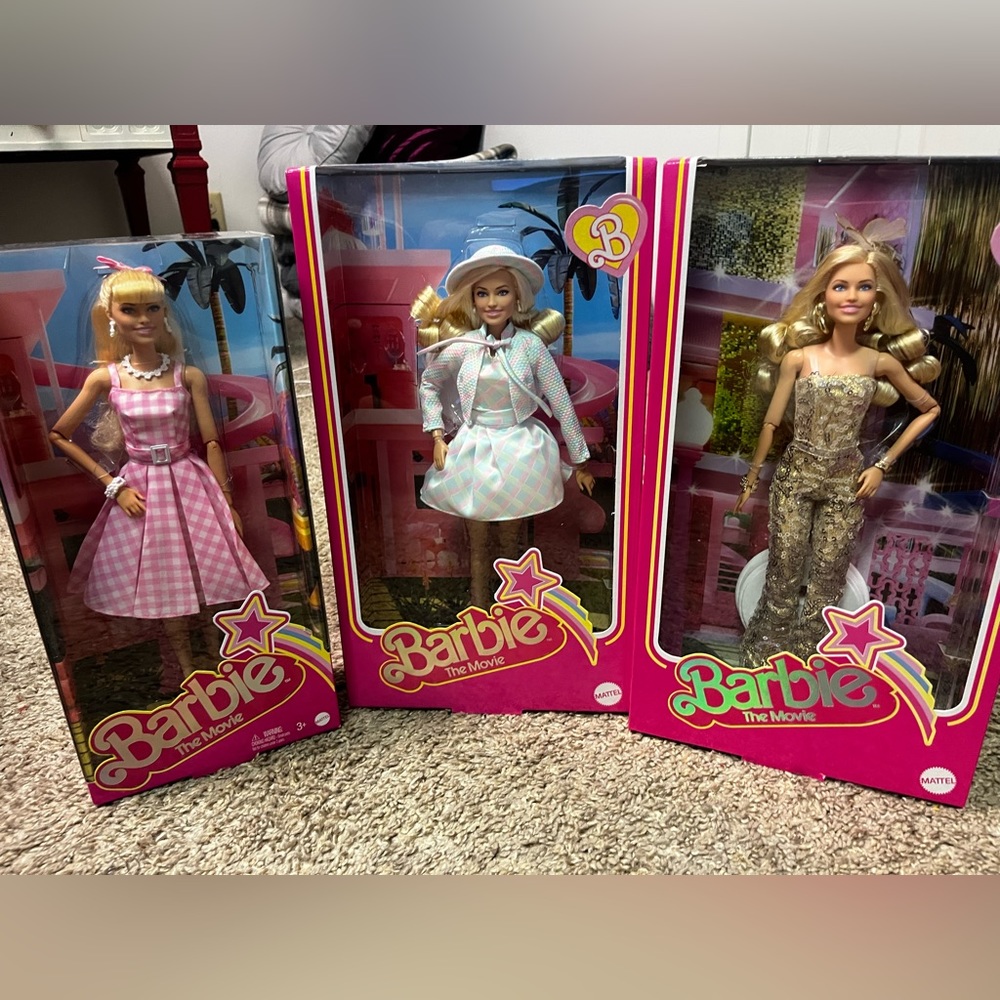 New Barbie the movie doll bundle of 3.